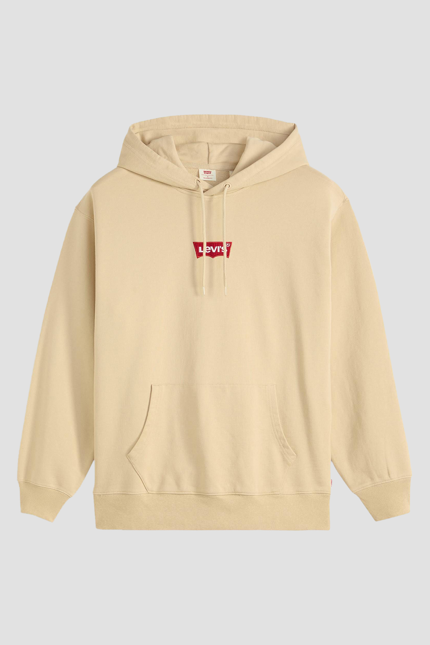 Мужское бежевое худиLevi's Мужское бежевое худи 2