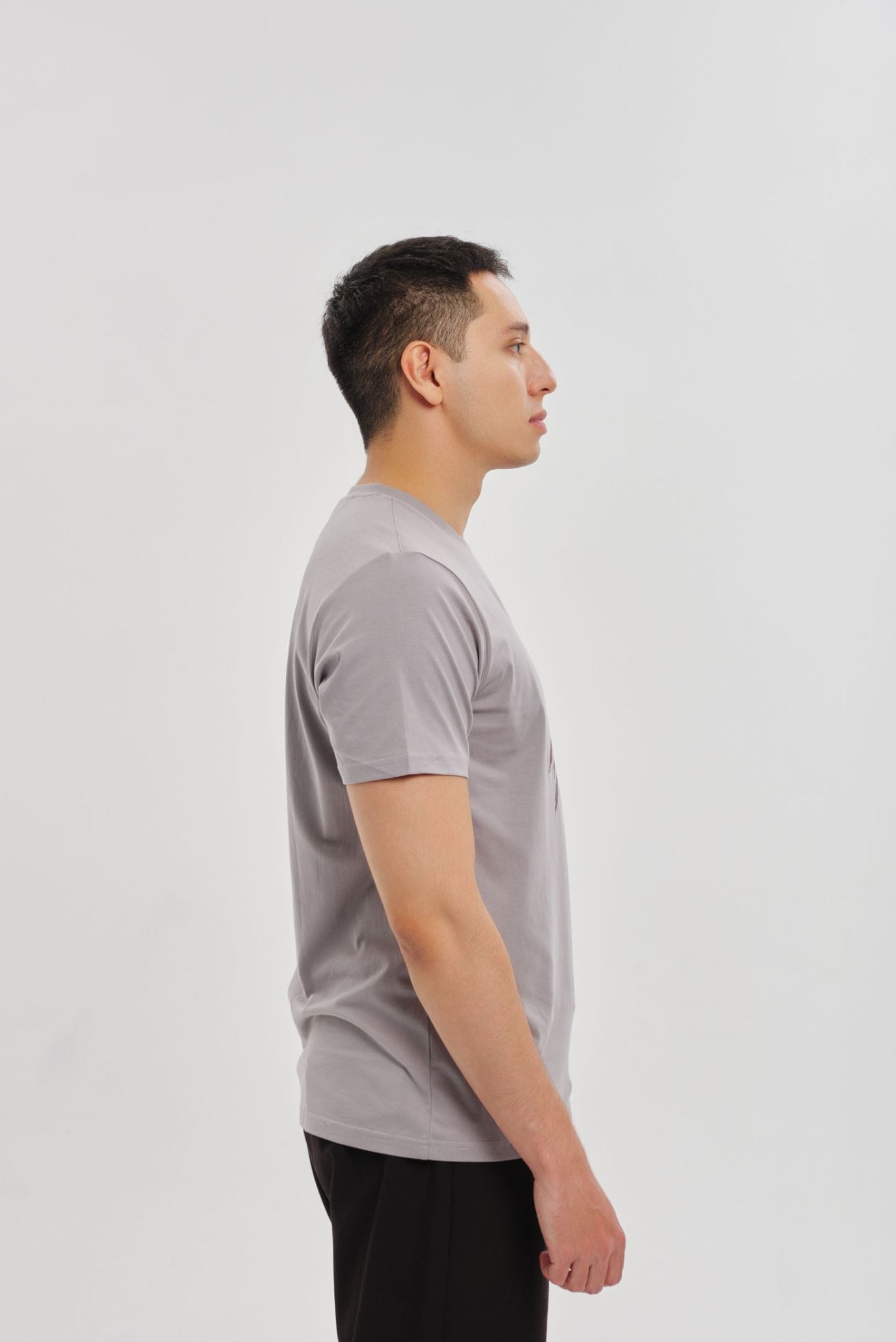 Серая футболка SHANYRAQ (Унисекс) 3