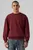 Мужской бордовый свитшот