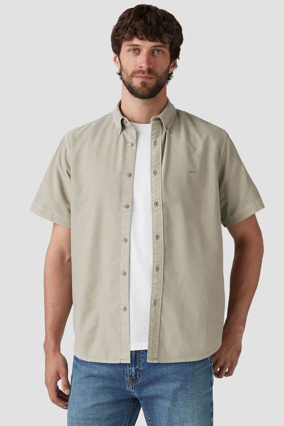 Мужская бежевая рубашка Levi's