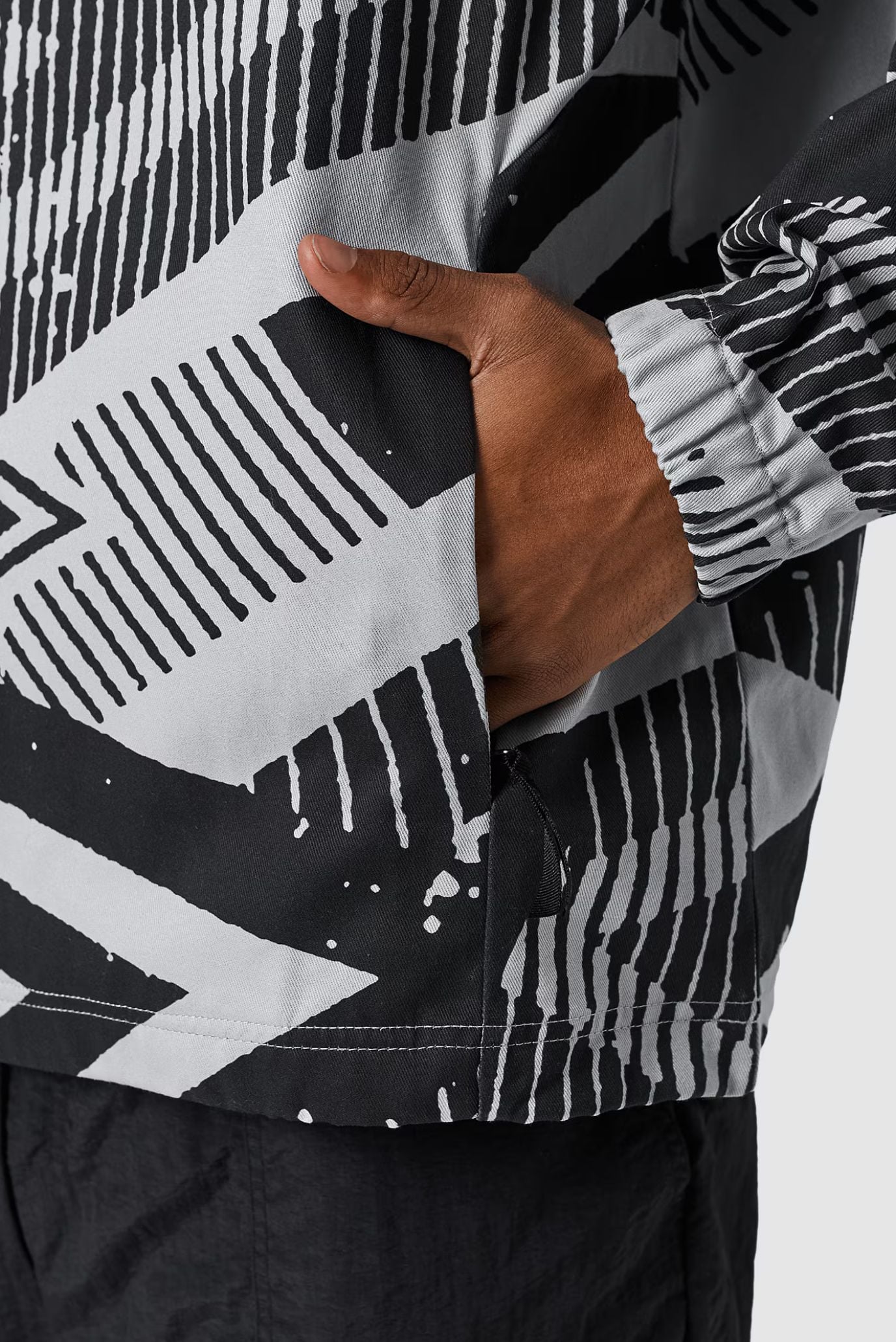 Джинсовка Printed Drill Top 4