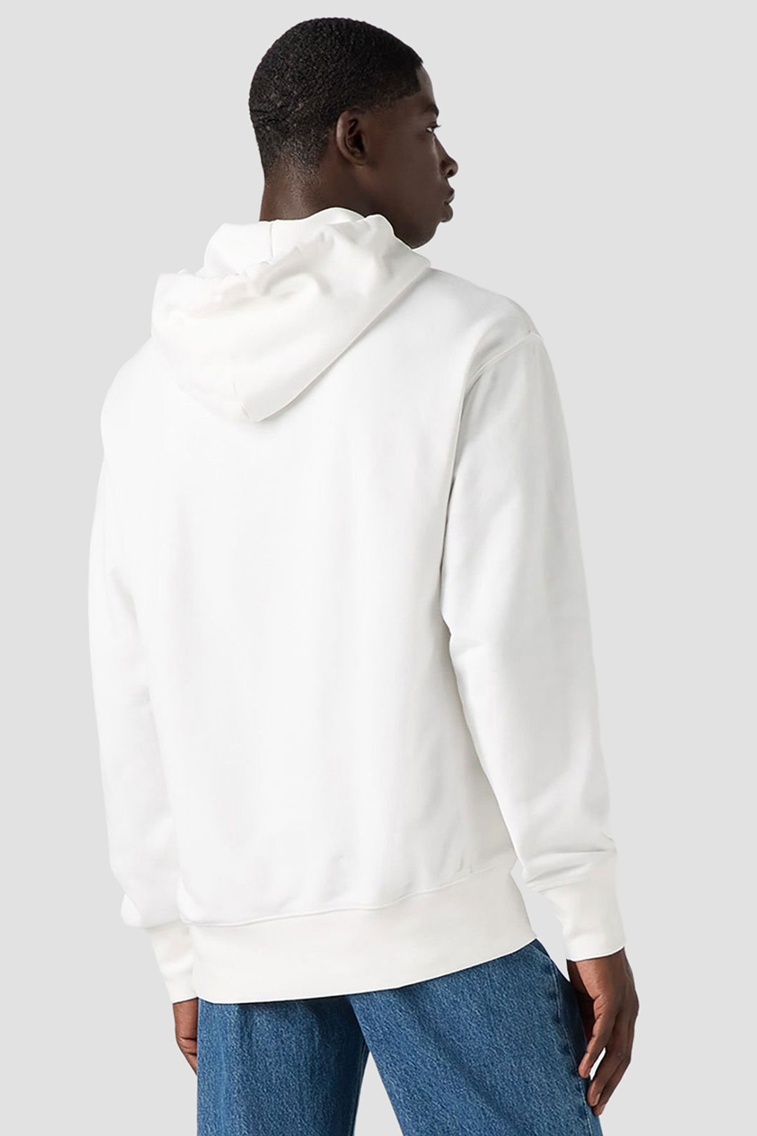 Мужское белое худи 2