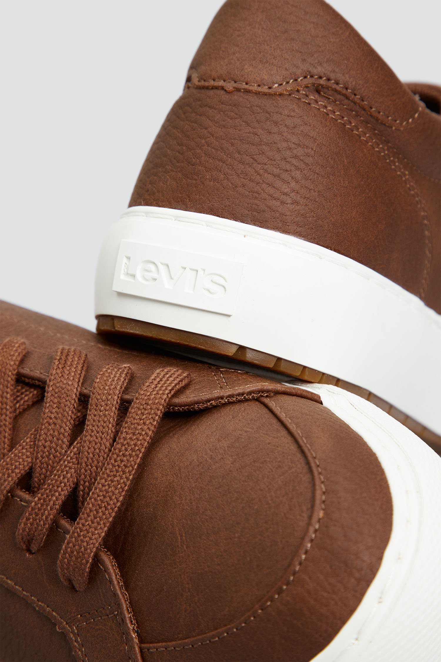 Мужские коричневые сникерсы 4