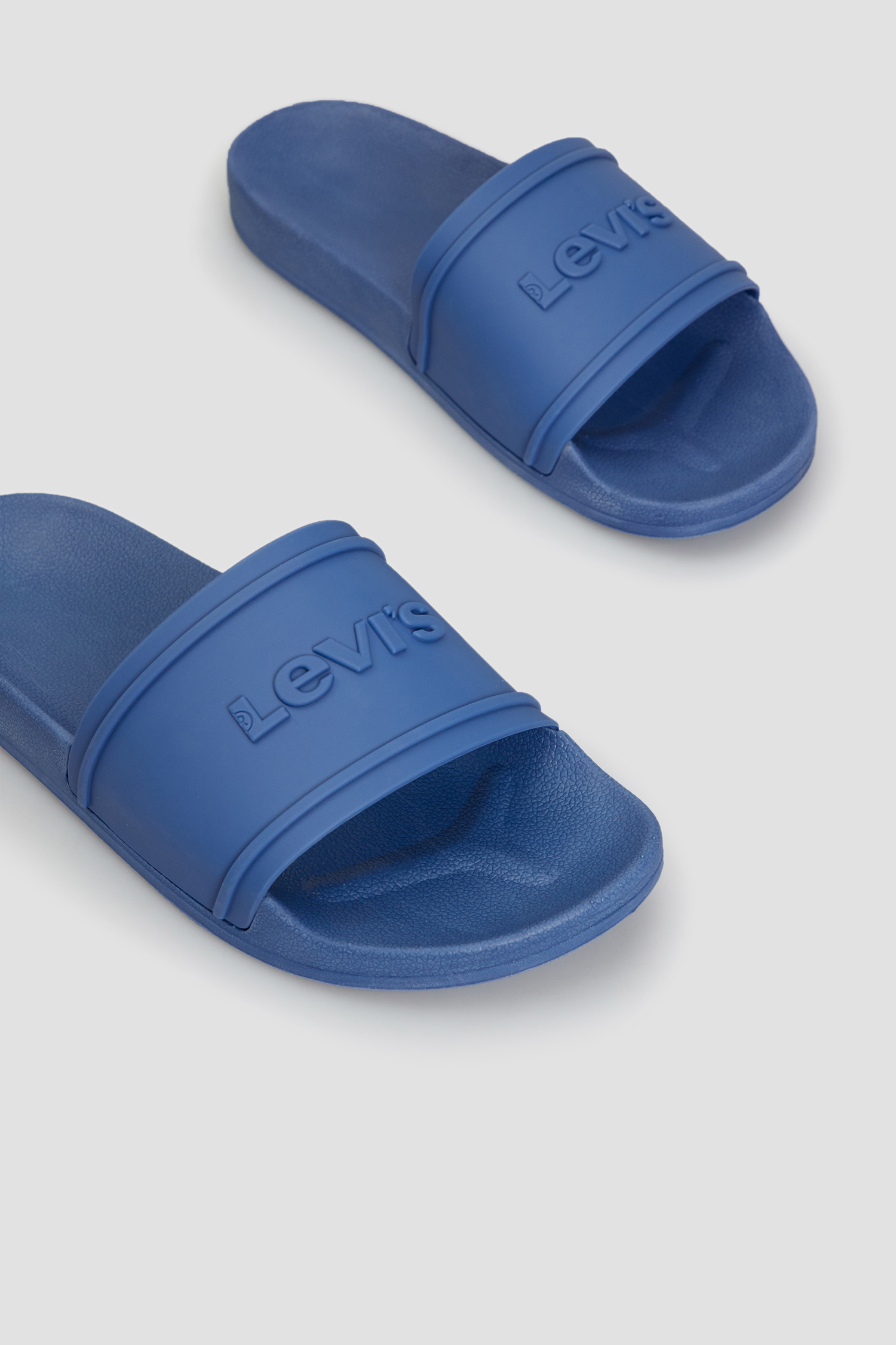 Мужские синие слайдеры 4