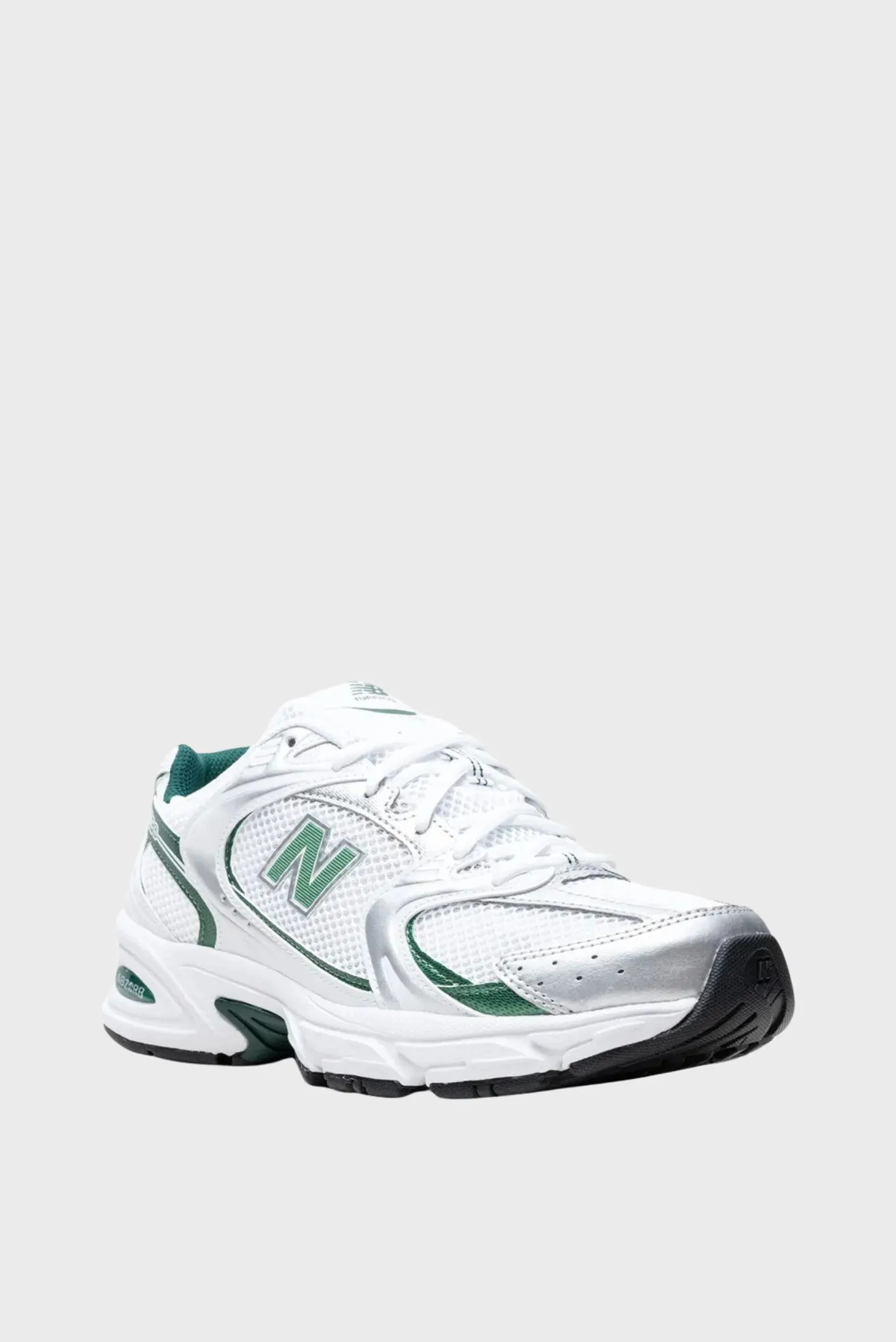 New Balance 530 White Silver Green 2
