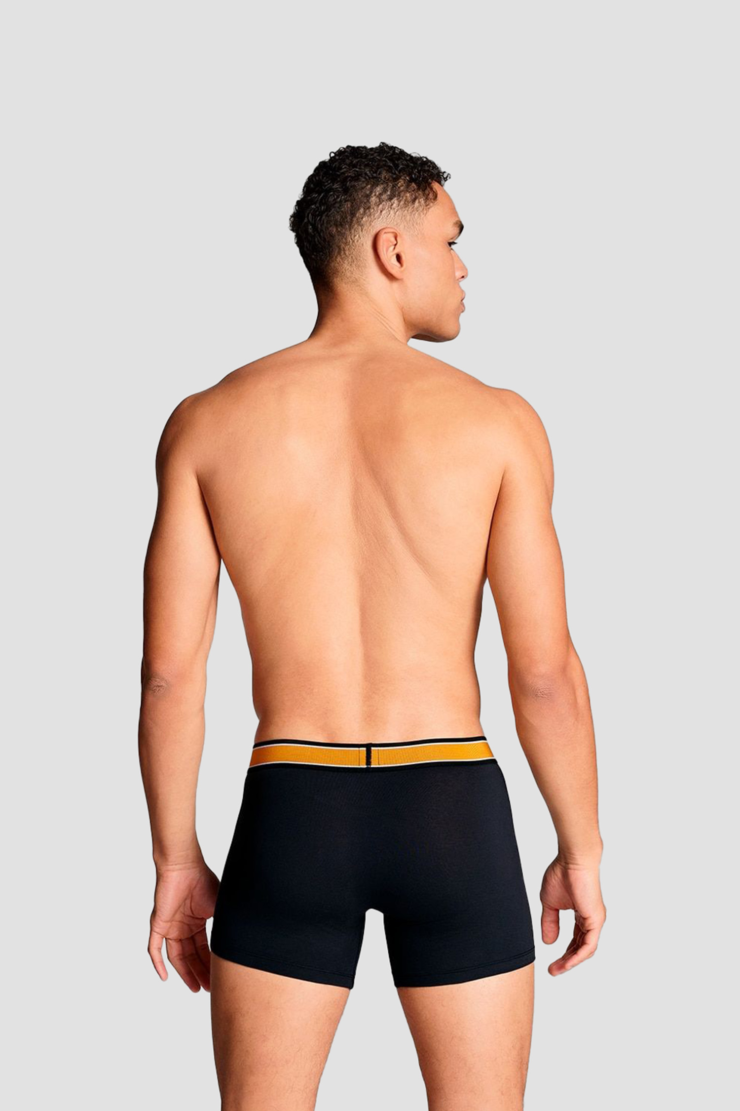 Мужские черные боксеры (2 шт) 4