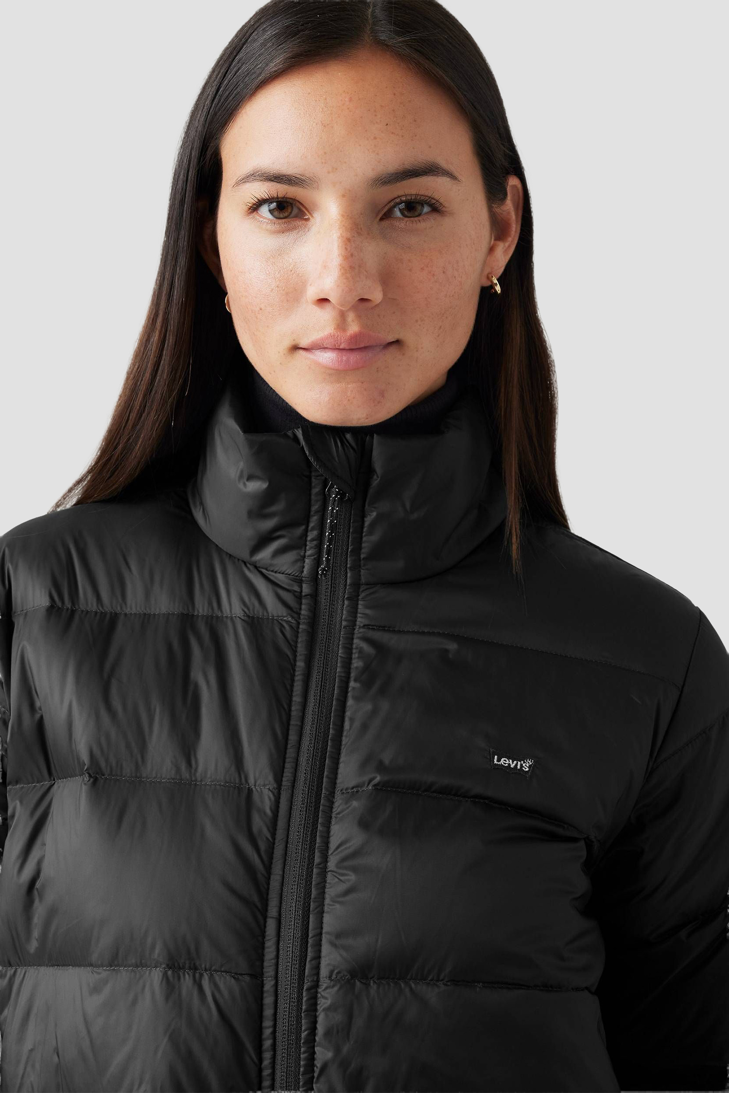 Женская черная куртка 5