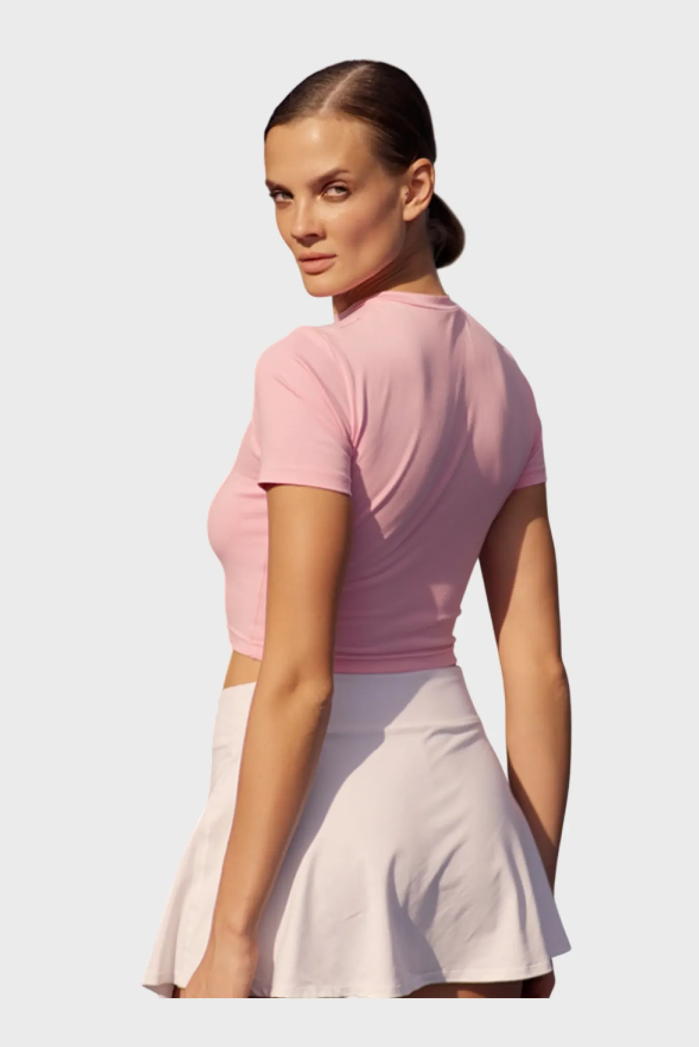 Футболка Sabe Tennis Logo T-Shirt Slim Pink 2