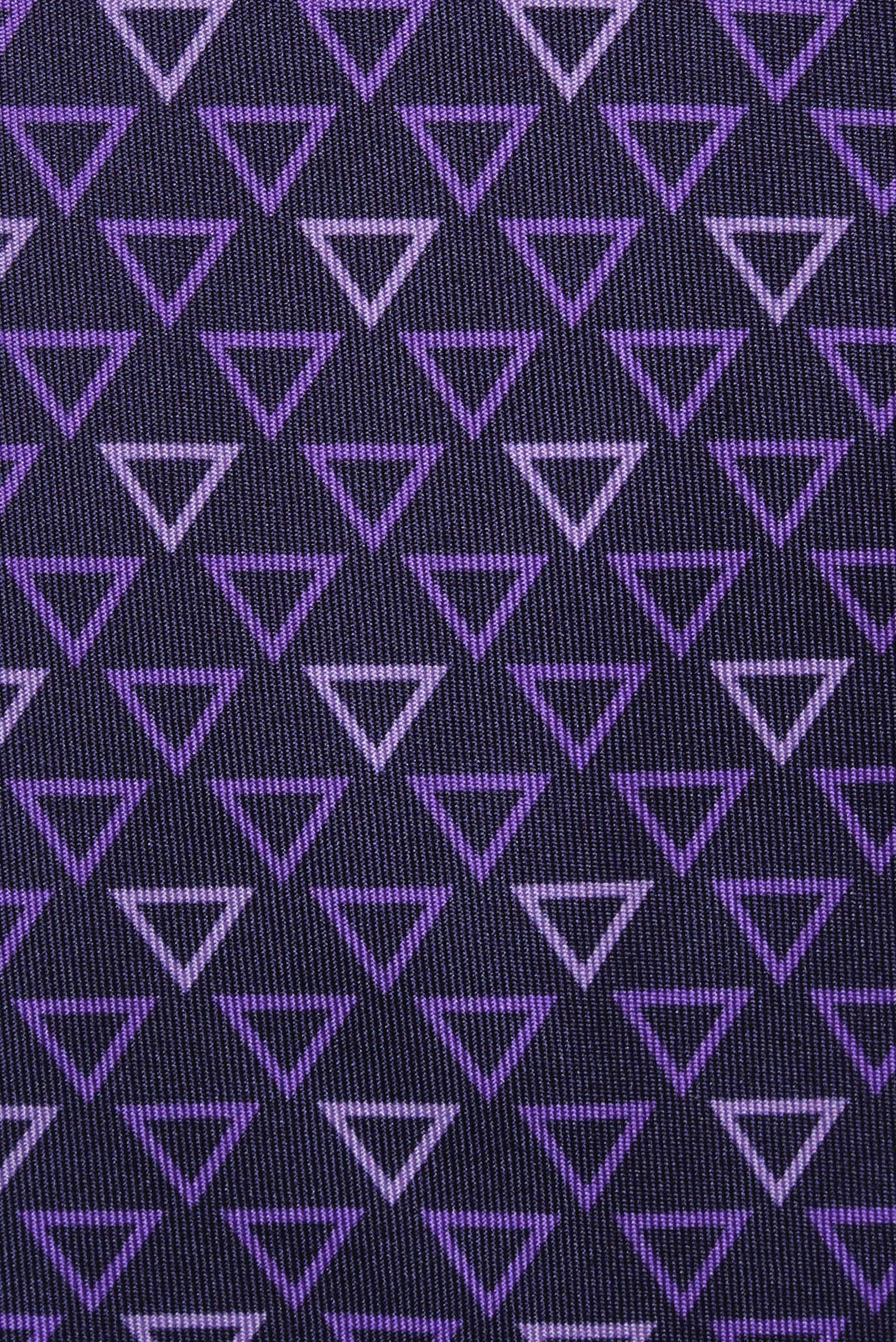 Мужской фиолетовый шелковый галстук 4