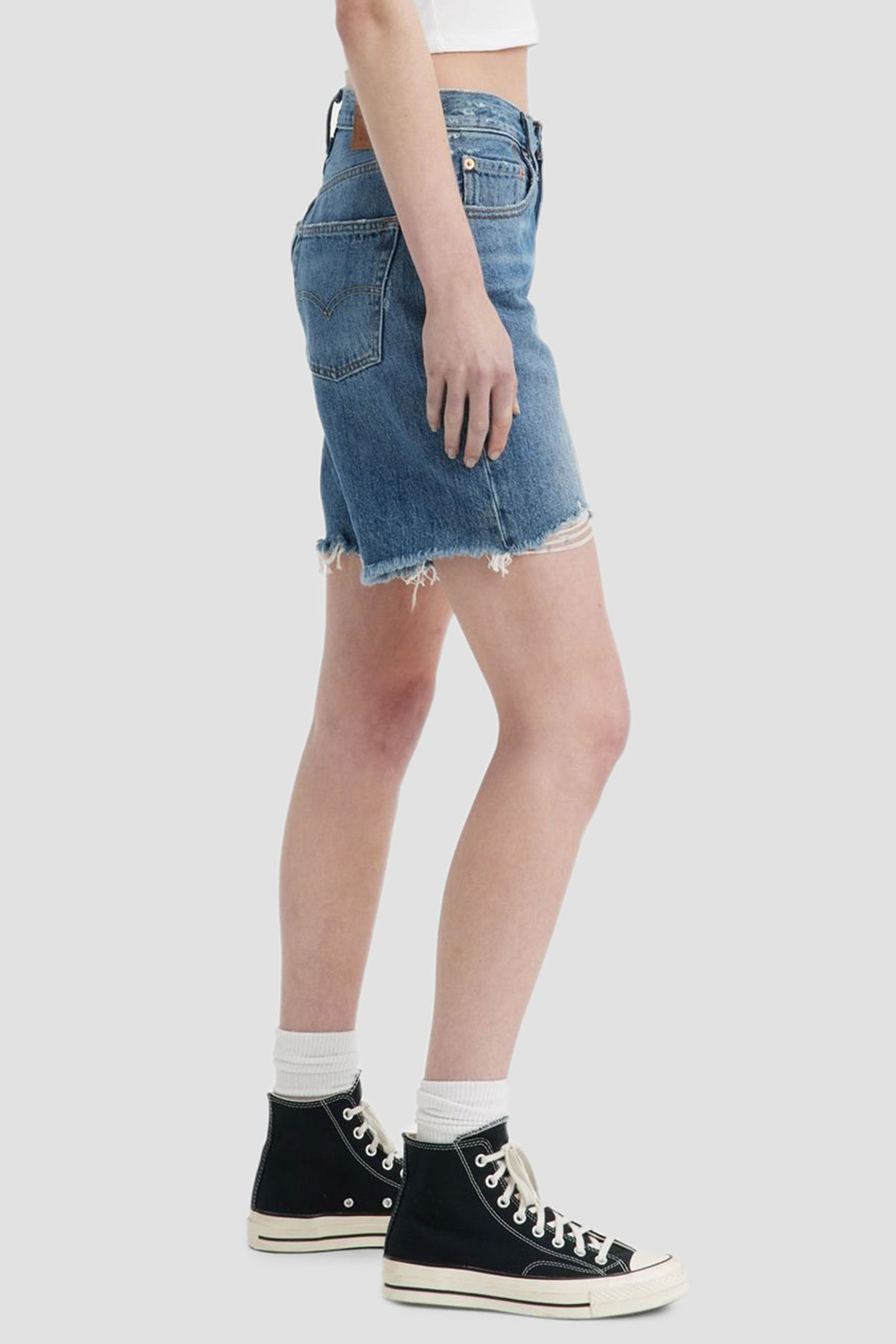 Женские синие джинсовые шорты 501® 90's 5