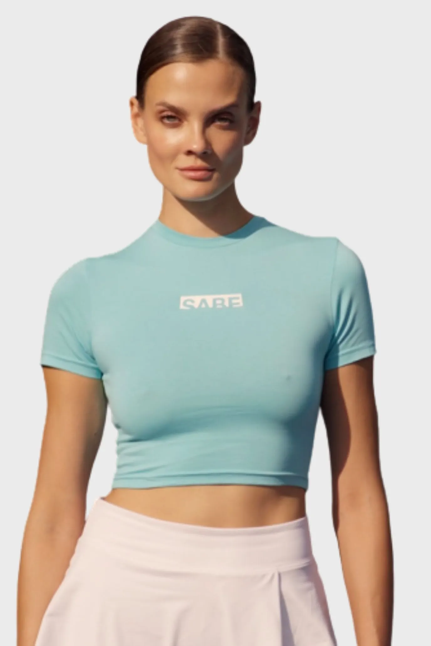 Футболка Sabe Logo T-Shirt Slim Azure 1