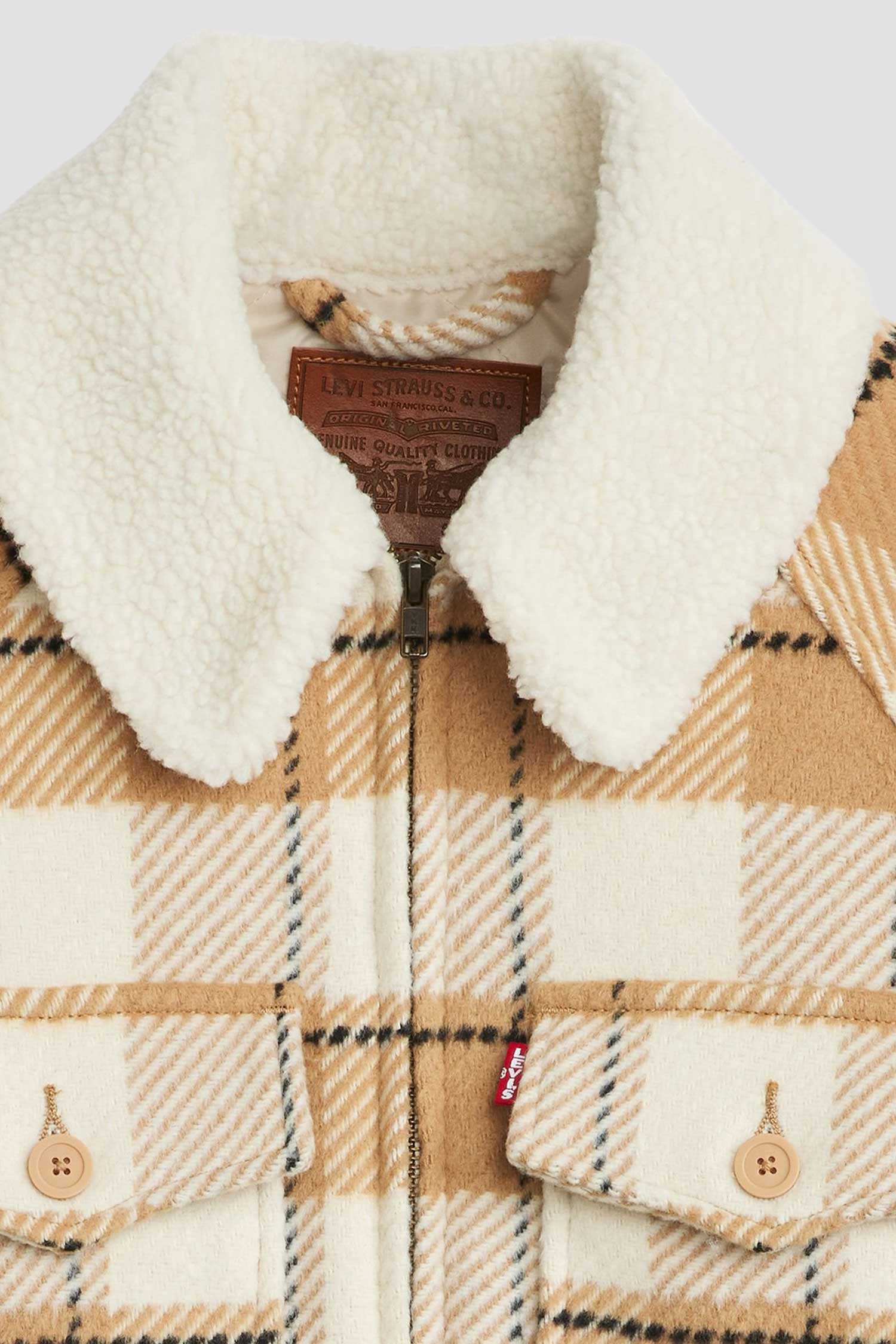 Женская куртка в клеткуLevi's Женская куртка в клетку 6