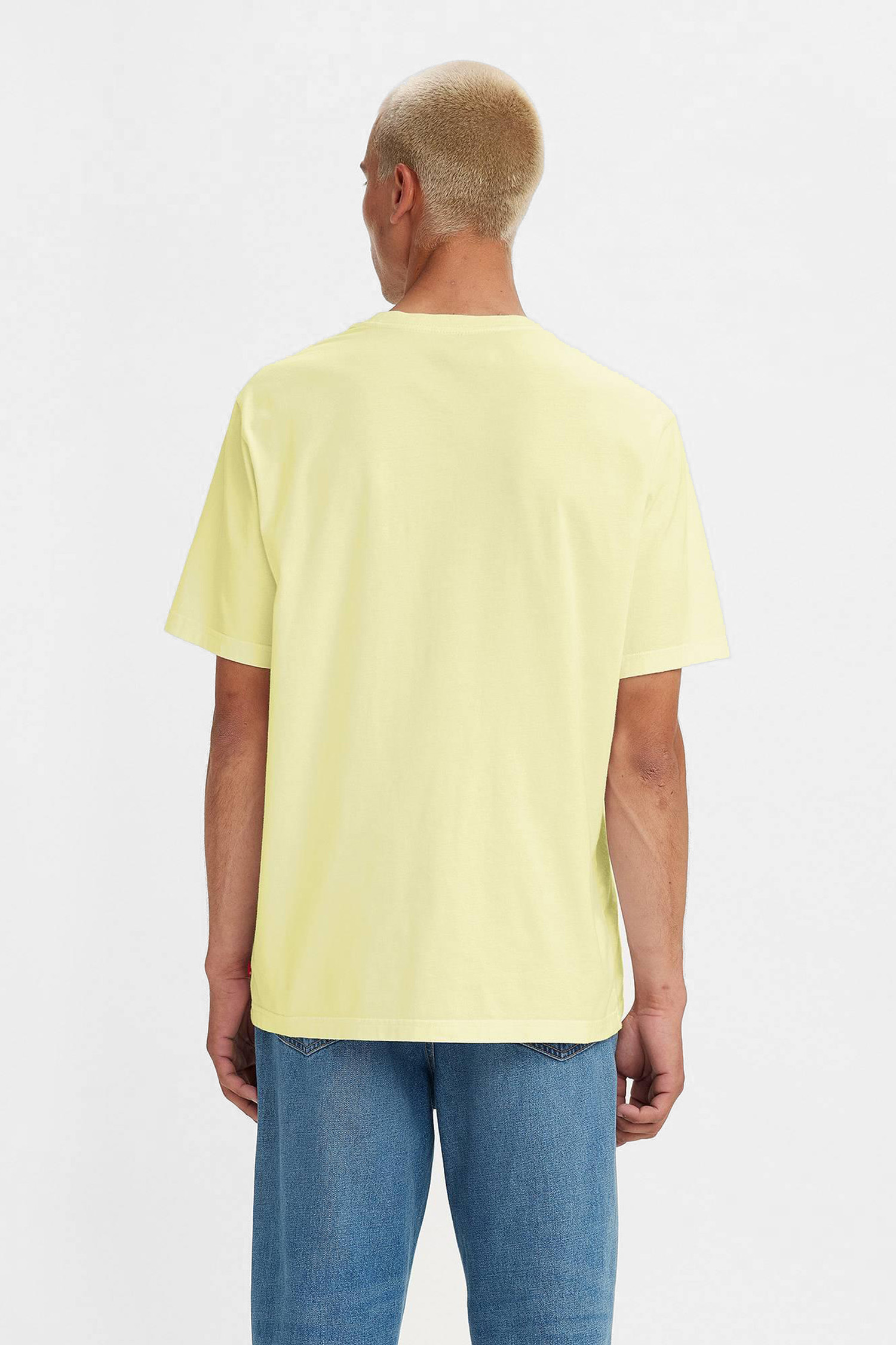 Мужская желтая футболка 2