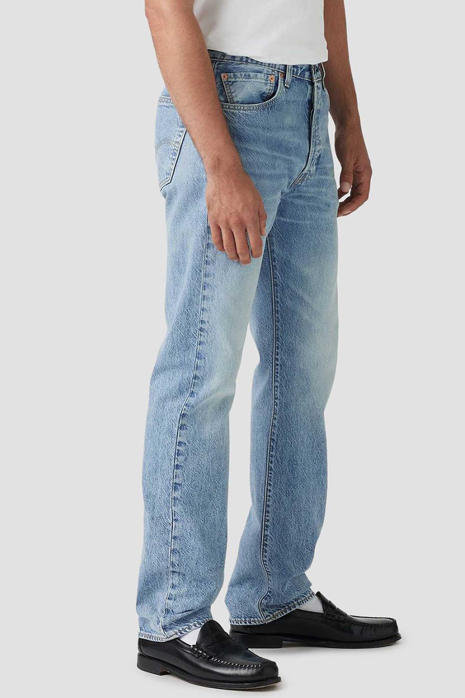 Мужские голубые джинсы 501® 5