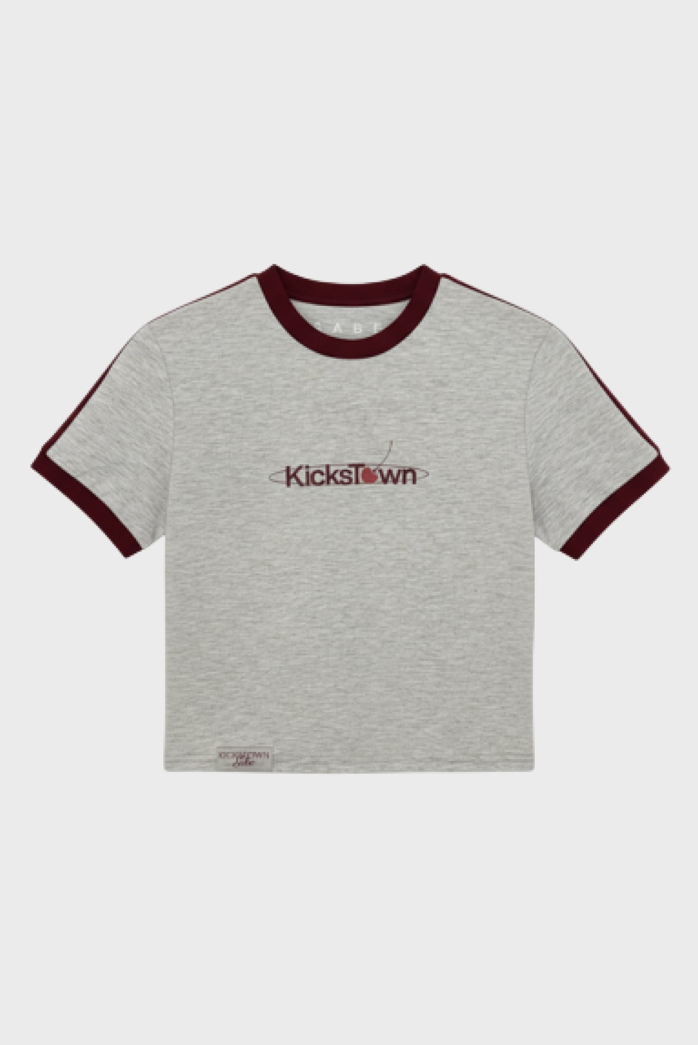 Футболка Sabe Cherry Logo T-Shirt Slim Heather Grey 3