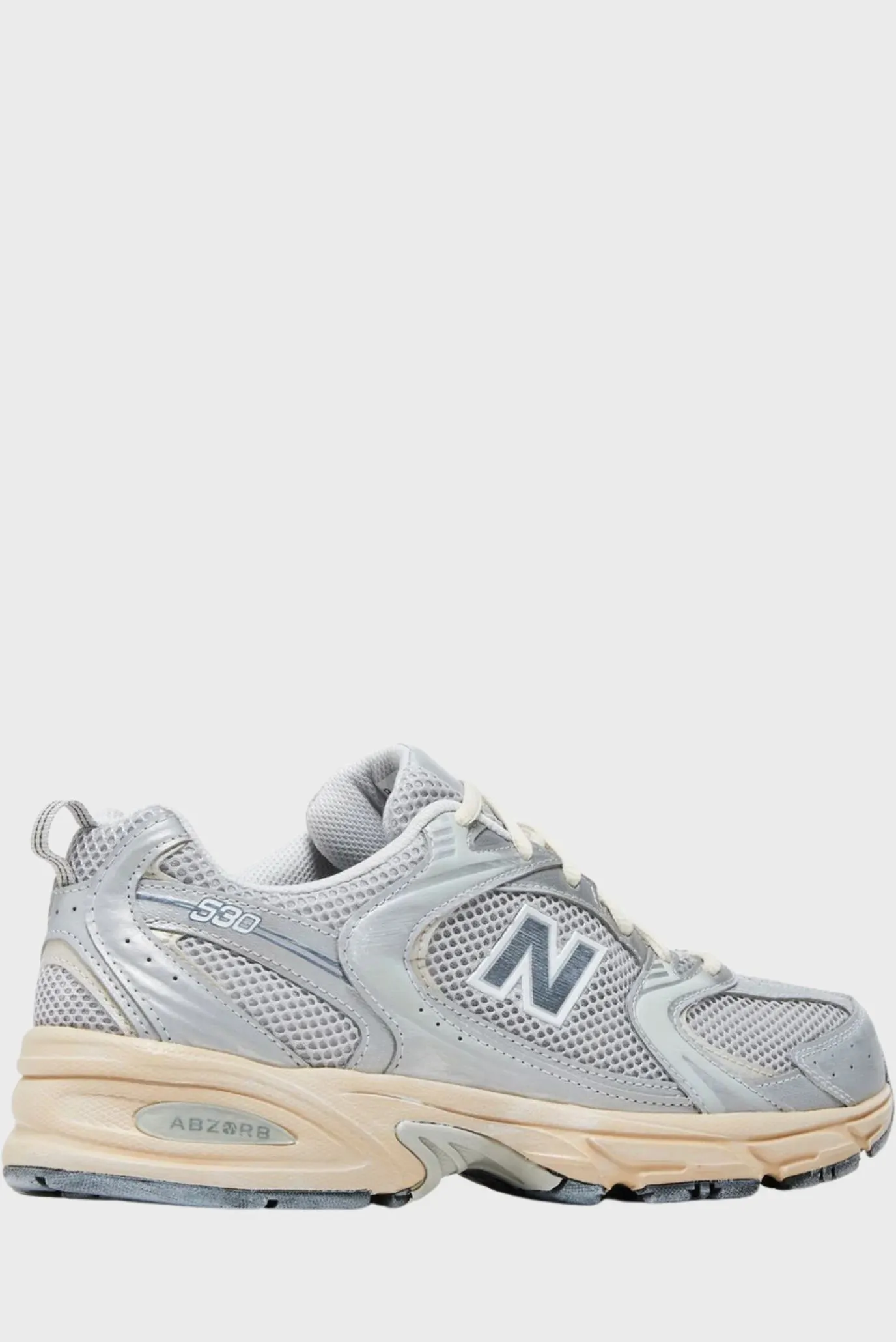 New Balance 530 Vintage Silver Metallic Moonbeam 3