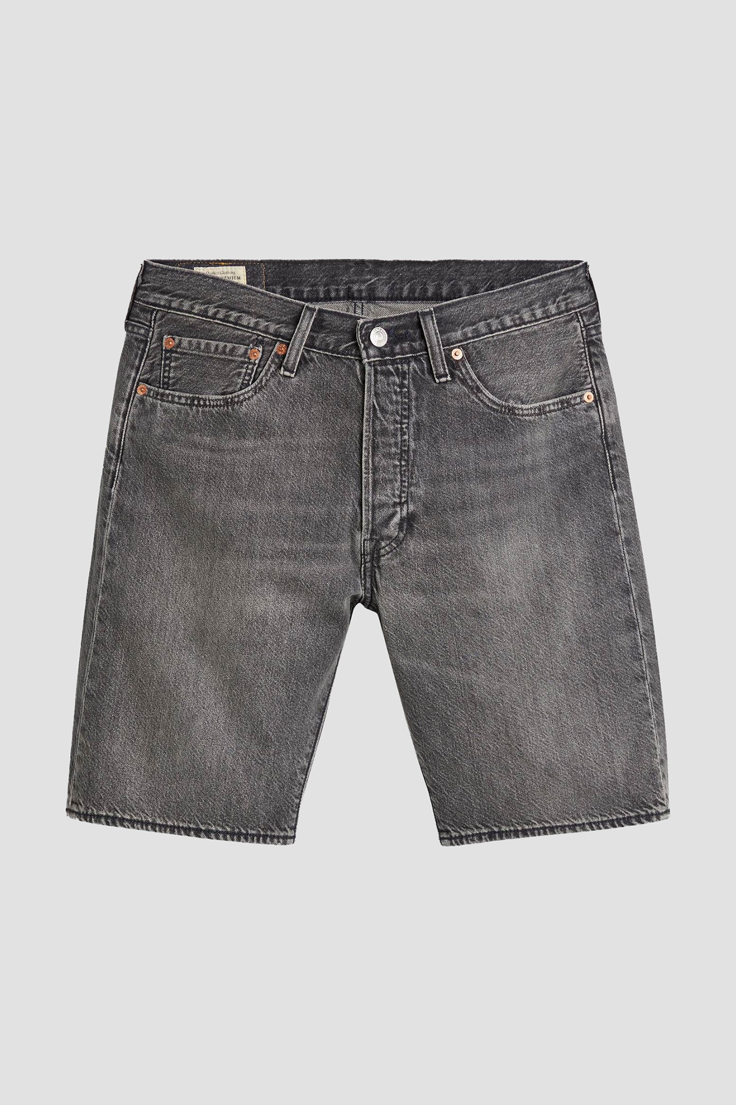 Мужские серые джинсовые шорты  501® 2