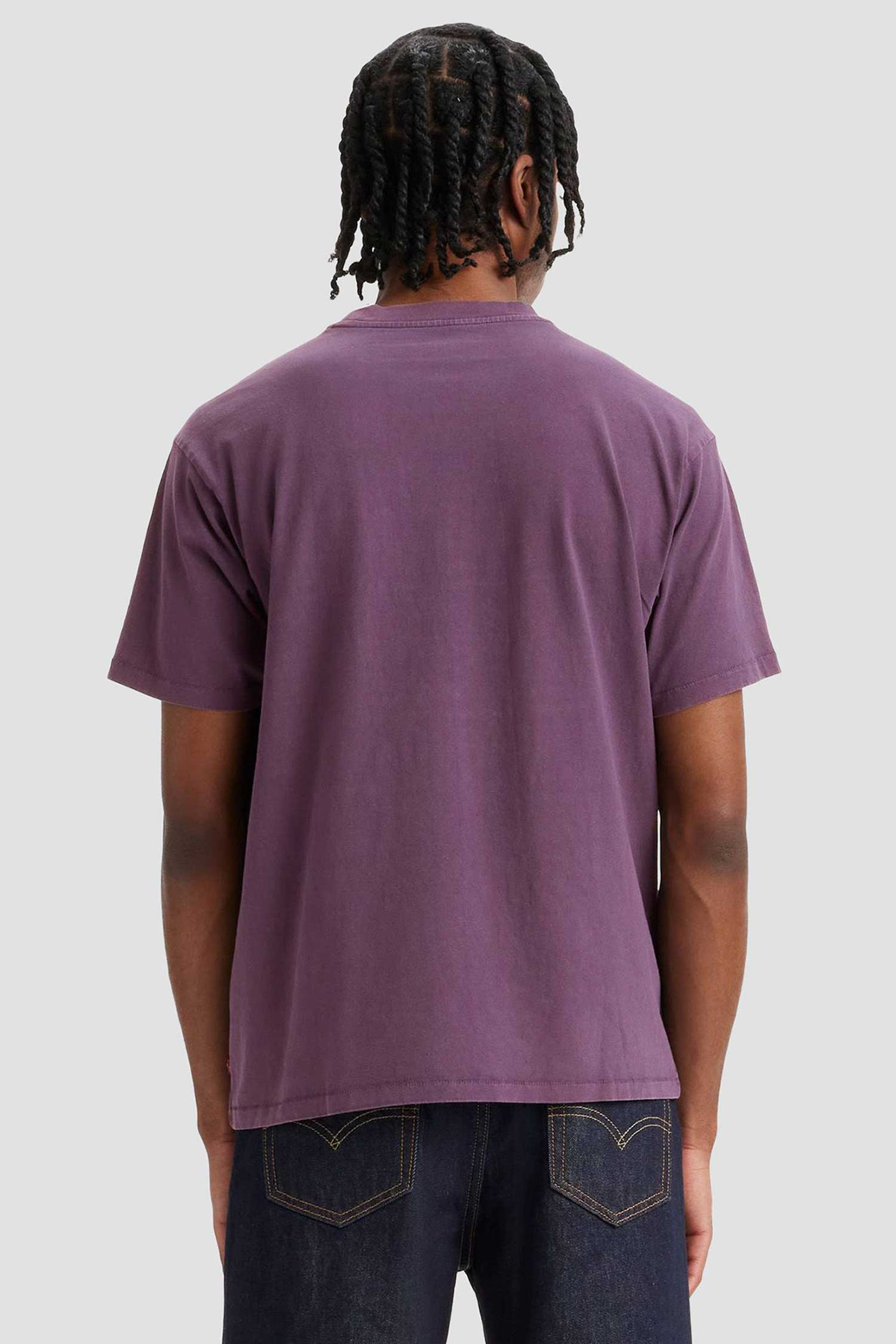 Мужская фиолетовая футболка 3