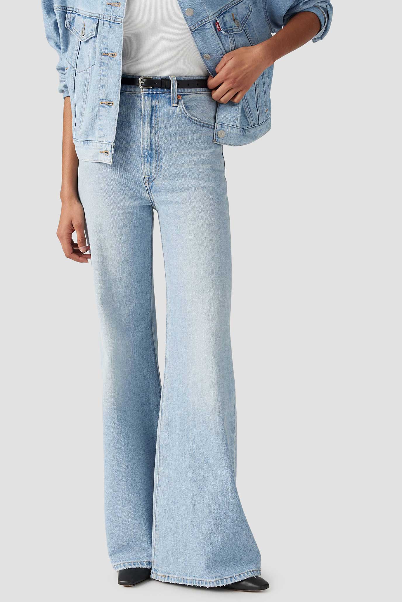 Женские голубые джинсы Ribcage 5