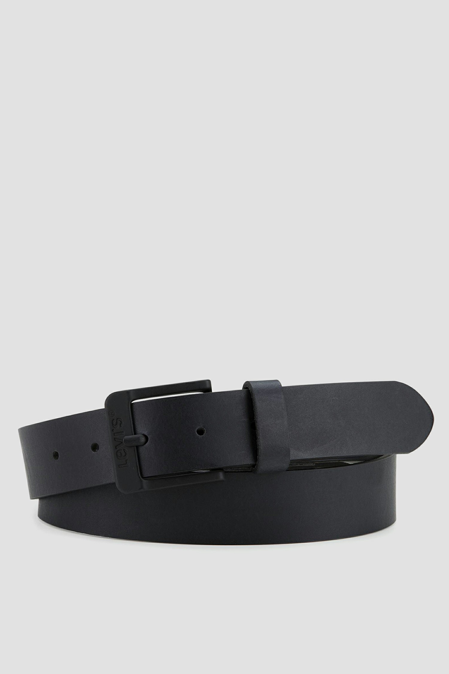 Черный кожаный ремень 1