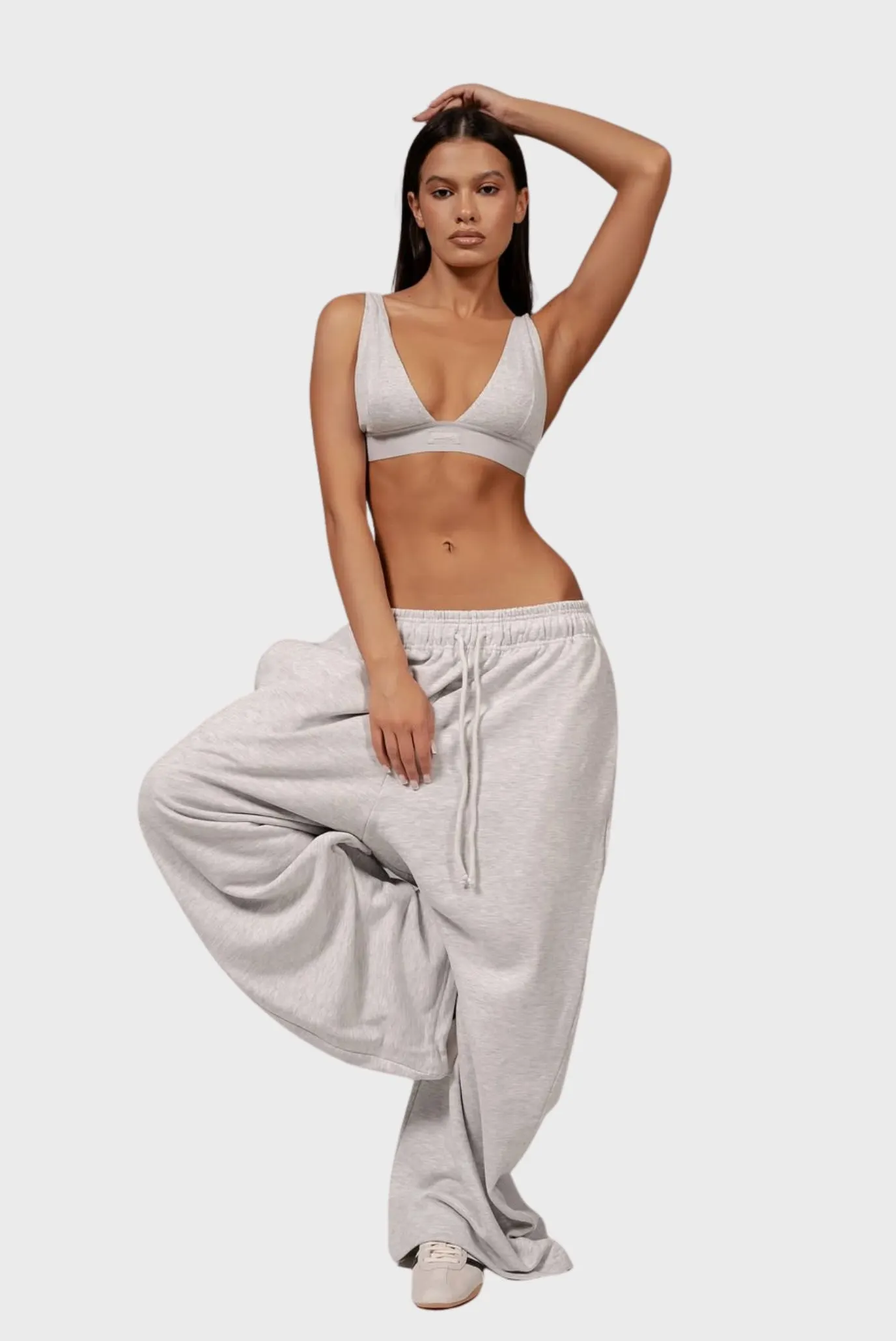 Штаны Sabe Logo Sweatpants Heather Grey 2