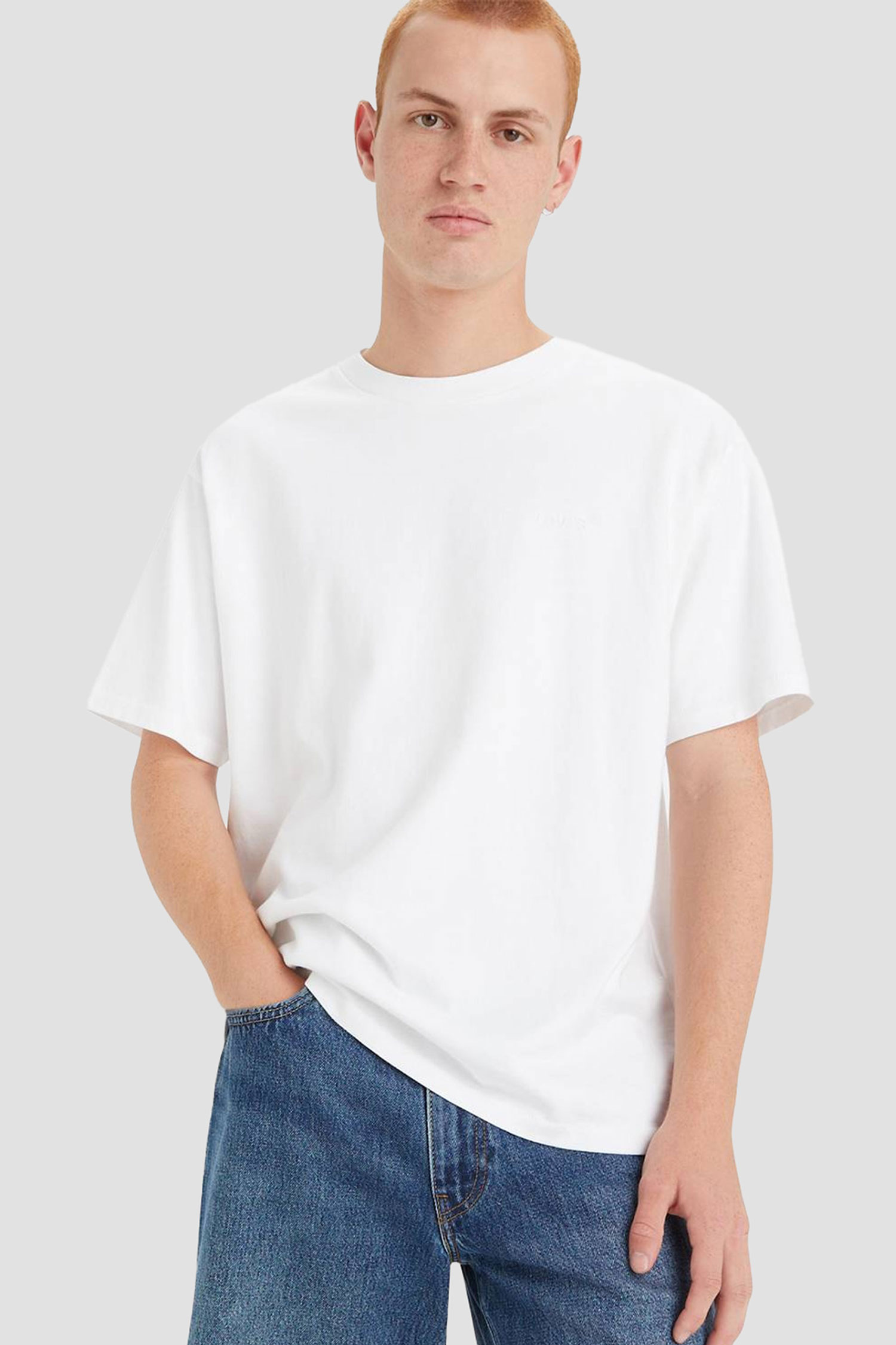 Мужская белая футболка 4