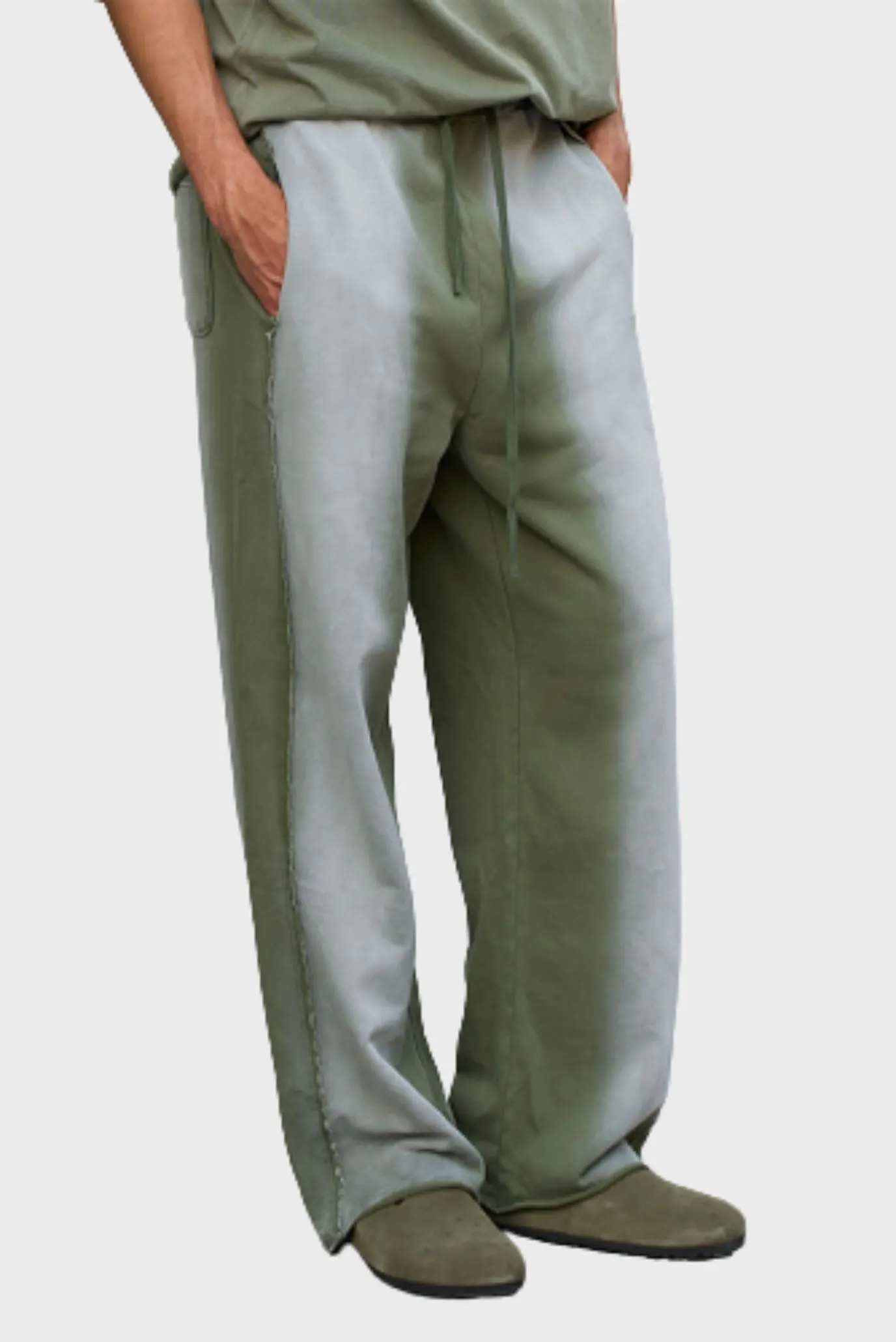 Штаны Sabe Sweatpants Washed Green 1