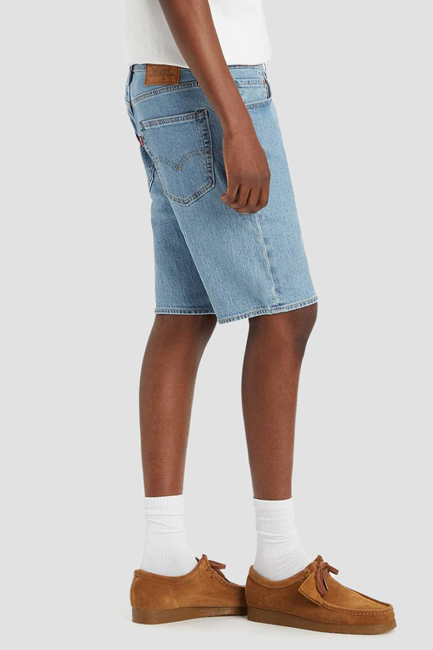 Мужские голубые джинсовые шорты 405™ Standard 4