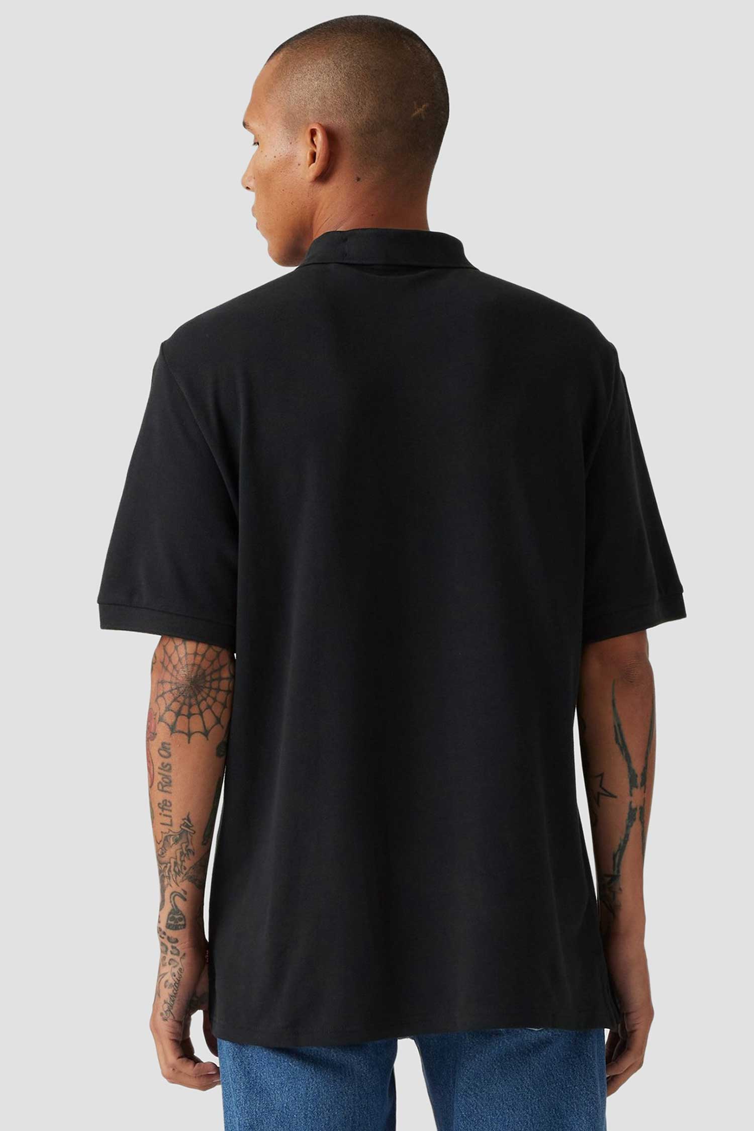 Мужское черное поло 3