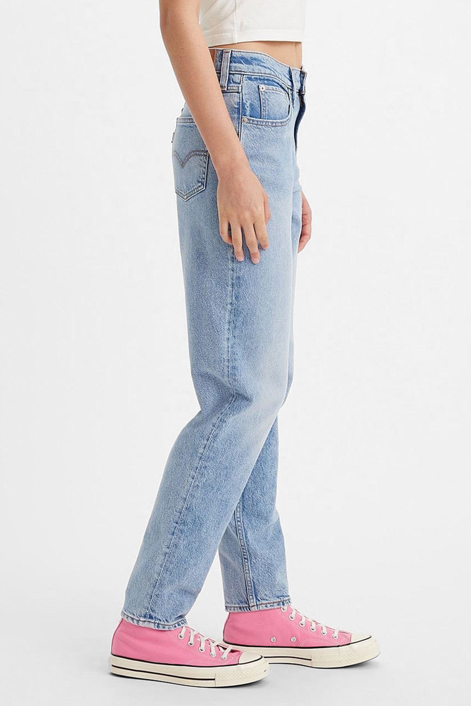 Женские голубые джинсы '80s Mom 3