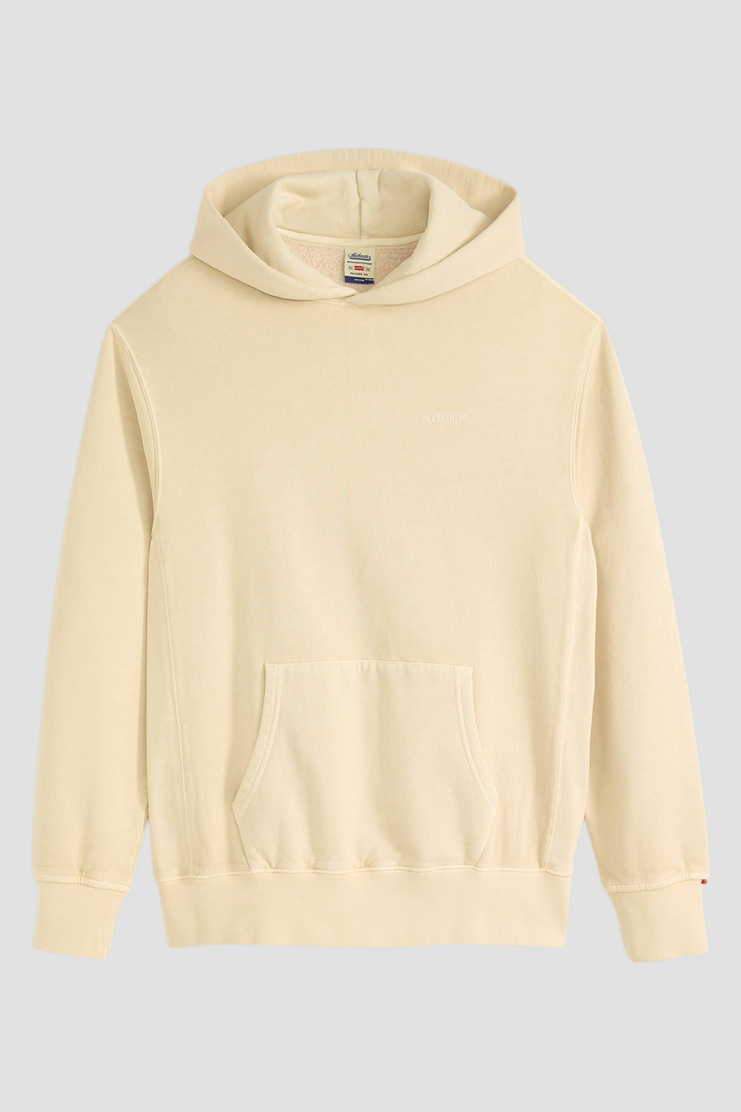 Мужское бежевое худи 2