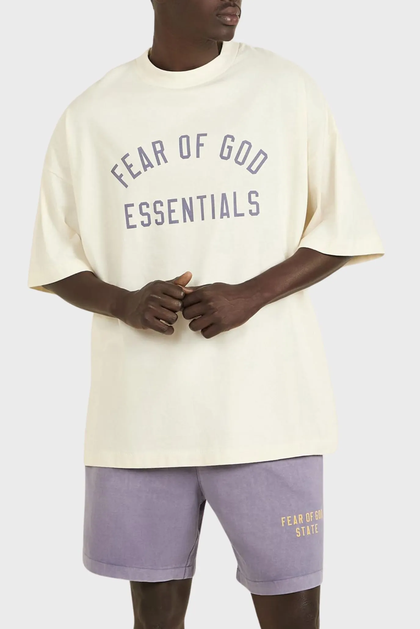Fear of God Essentials Jersey Crewneck Tee Shell 1