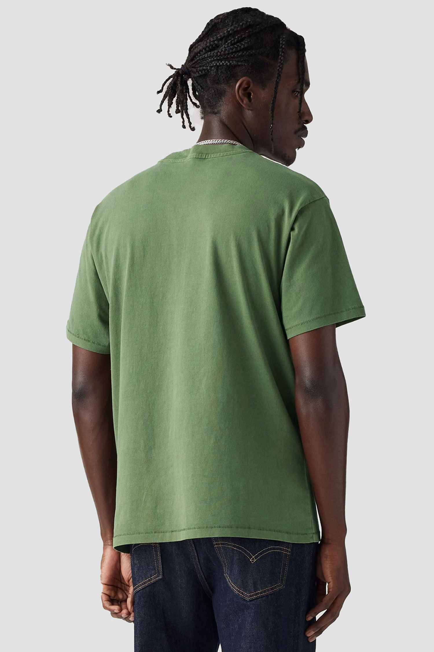 Мужская зеленая футболка 3