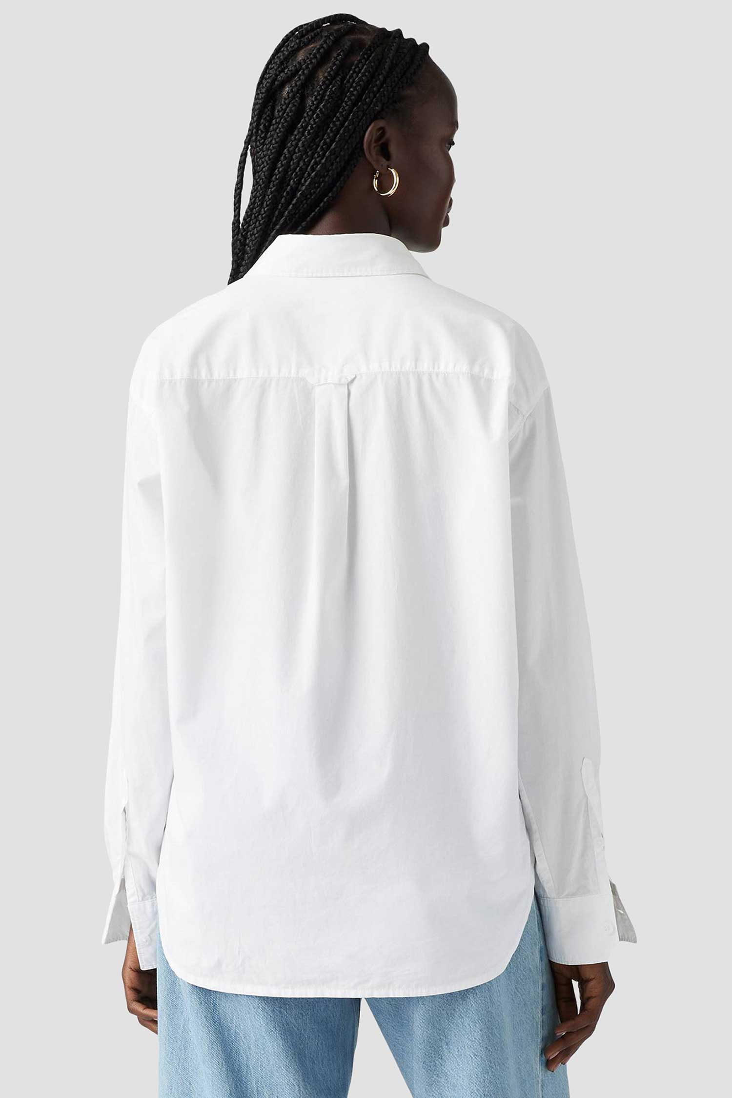 Женская белая рубашка 3