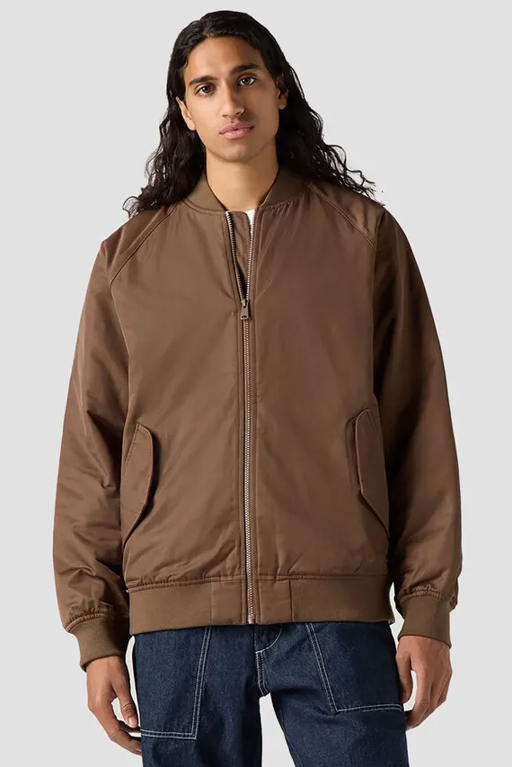 Мужской коричневый бомбер Levi's
