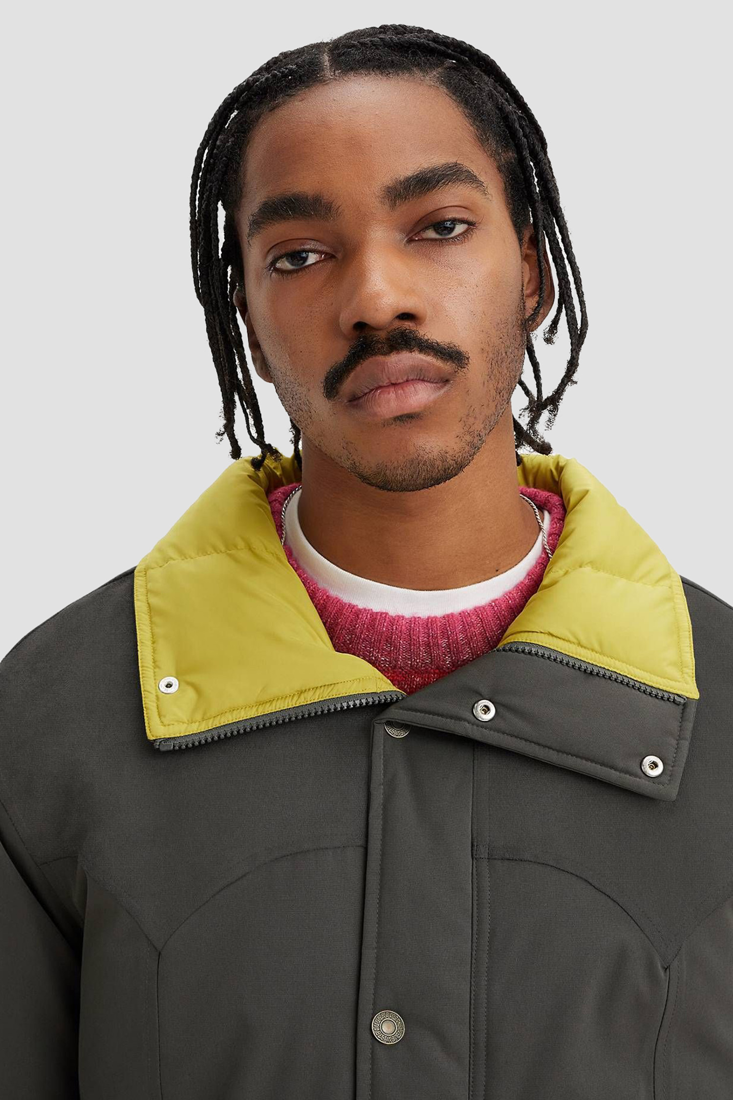 Мужская серая куртка 6