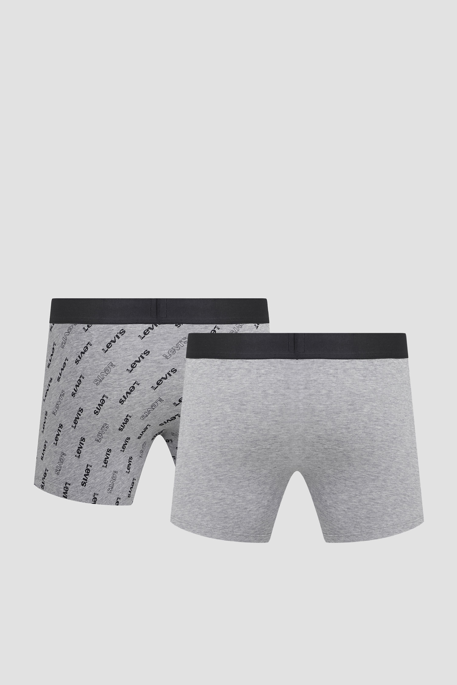 Мужские серые боксеры (2 шт) 2