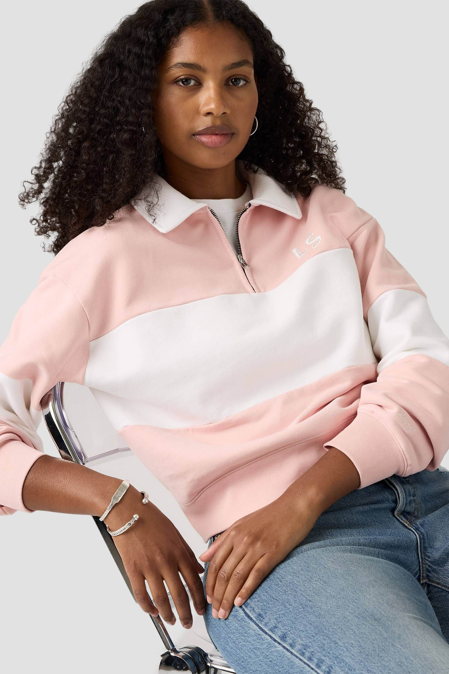 Женская кофта в полоску 4