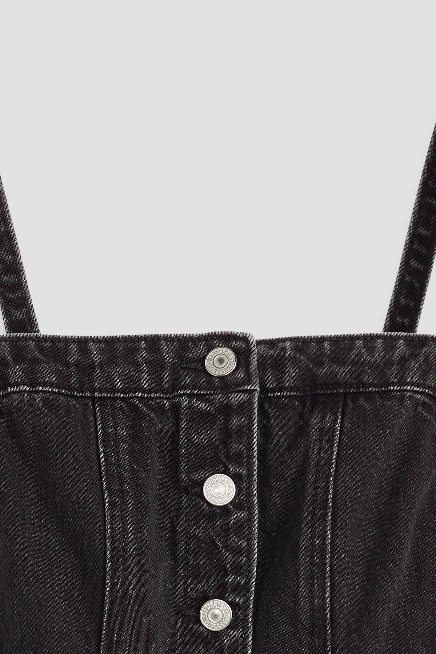 Женский черный джинсовый топ 6