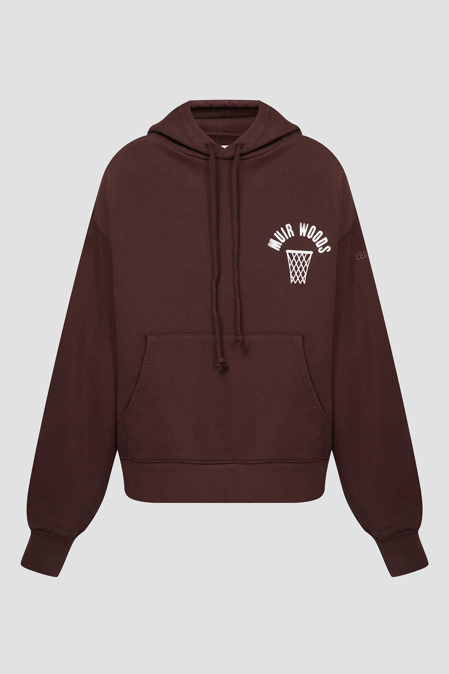 Женское коричневое худи 2