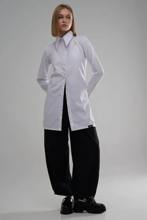 Рубашка WHITE STRUCTURE BLACKPEPPER