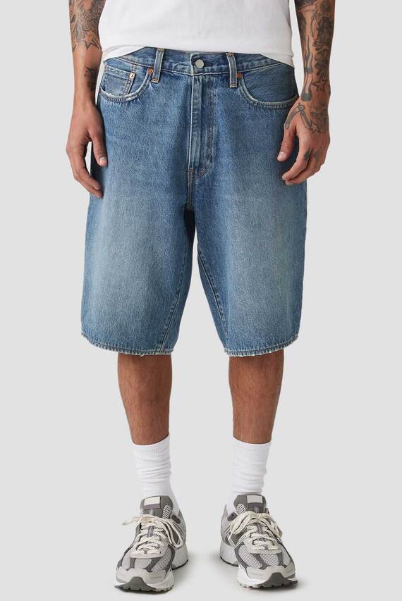 Мужские синие джинсовые шорты 478 Baggy 12
