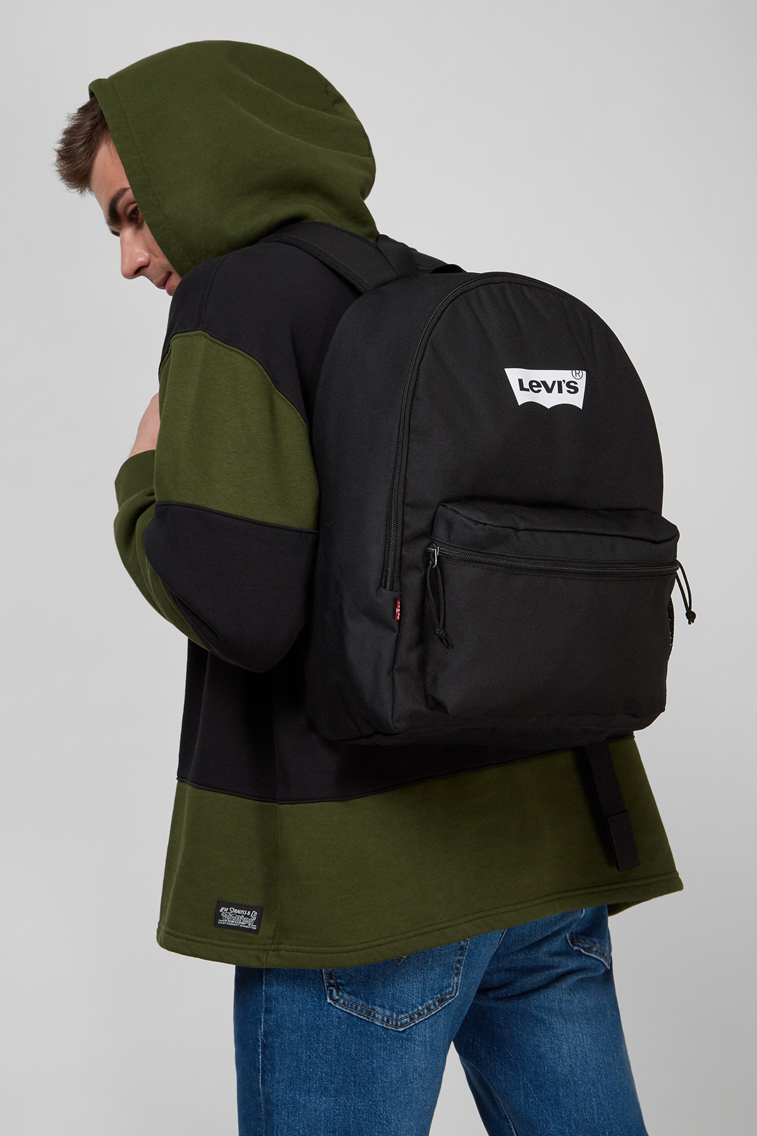 Мужской черный рюкзак 5