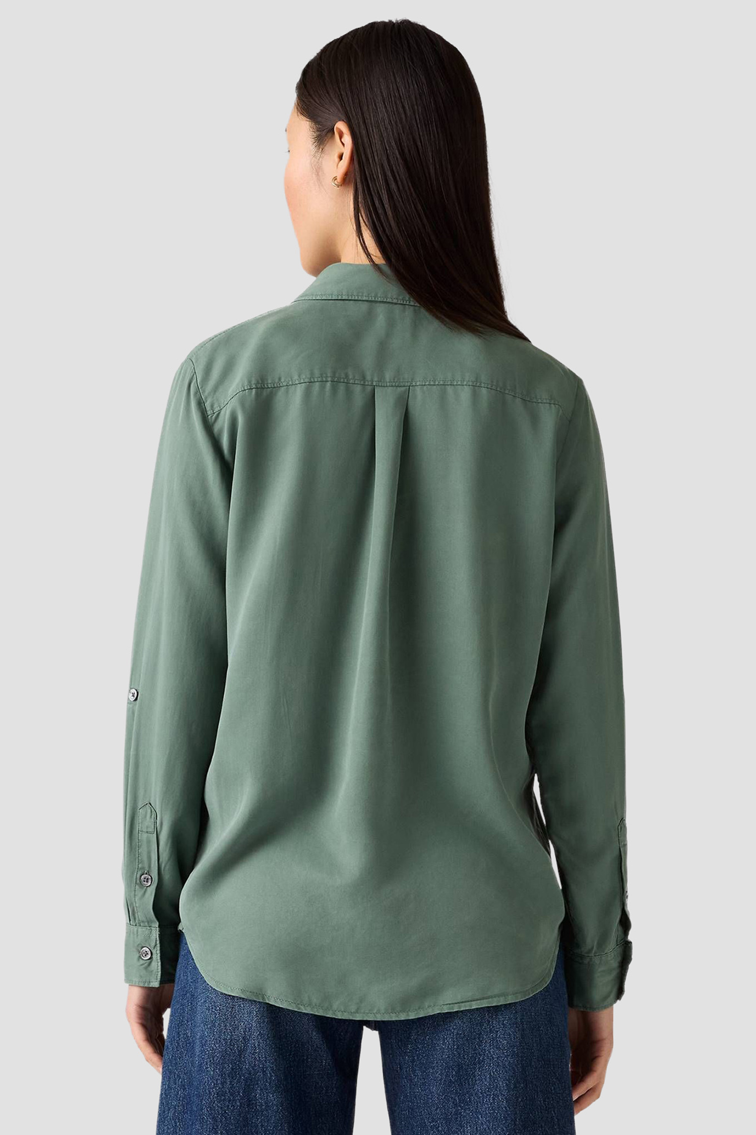 Женская зеленая блуза 3