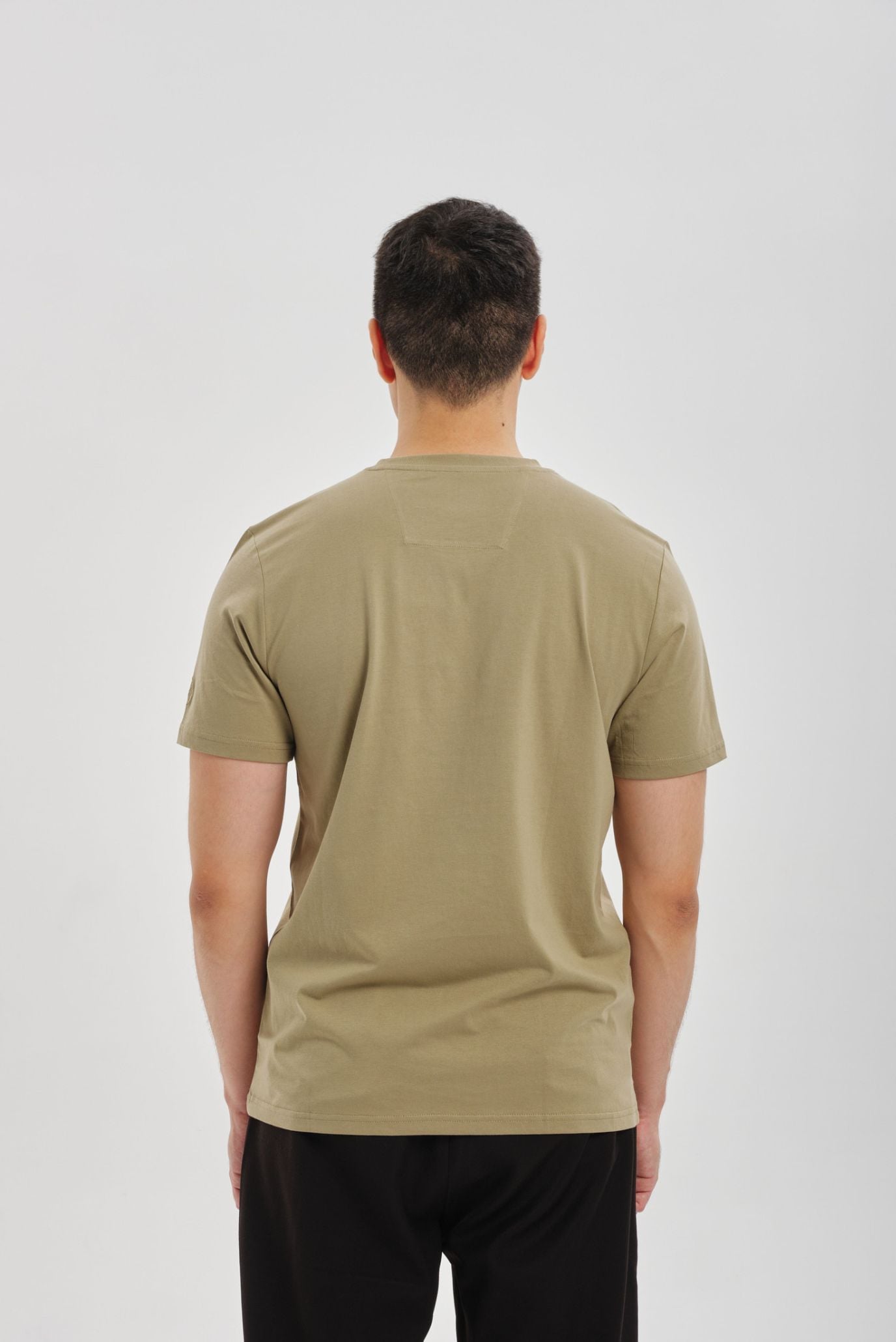 Хаки футболка SHANYRAQ (Унисекс) 5