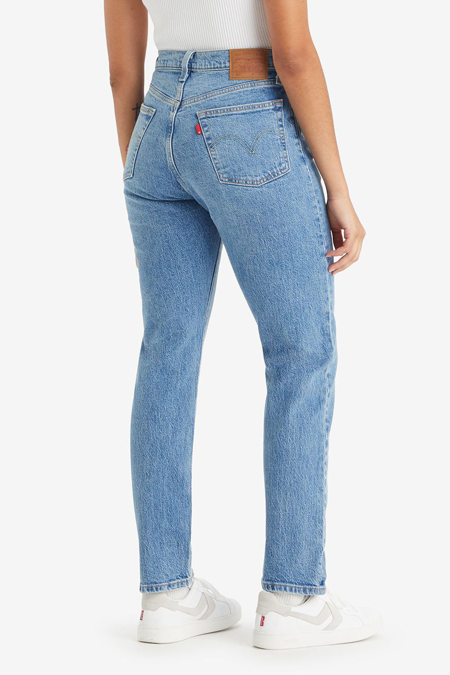 Женские голубые джинсы  501® Straight 3
