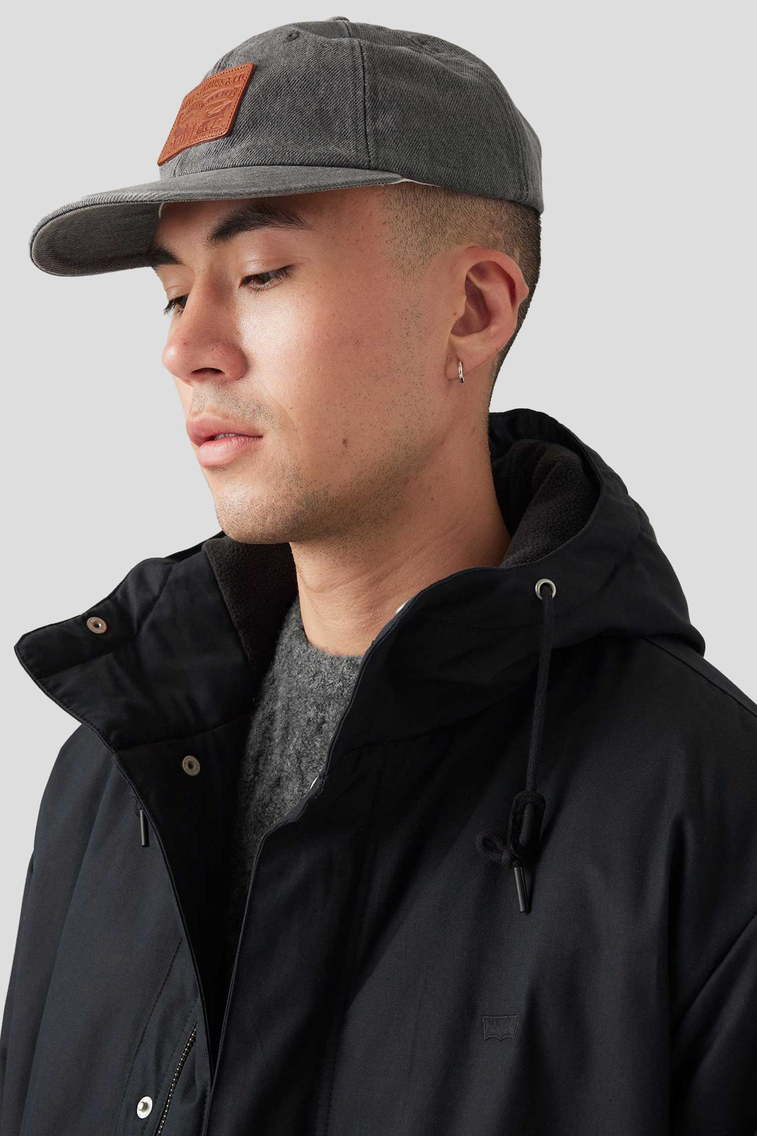 Мужская черная парка 5