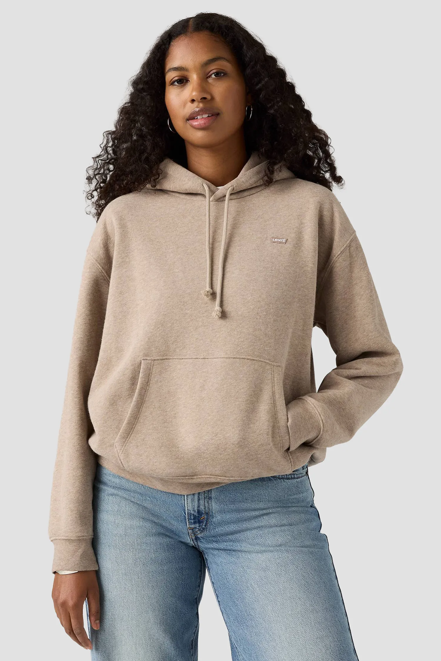 Женское бежевое худи 6