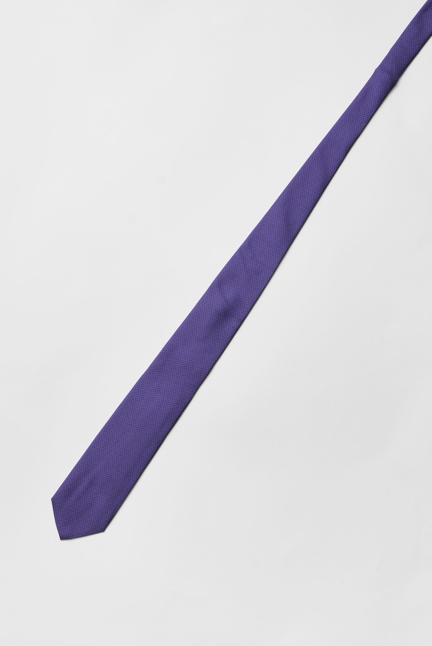 Мужской фиолетовый шелковый галстук 2