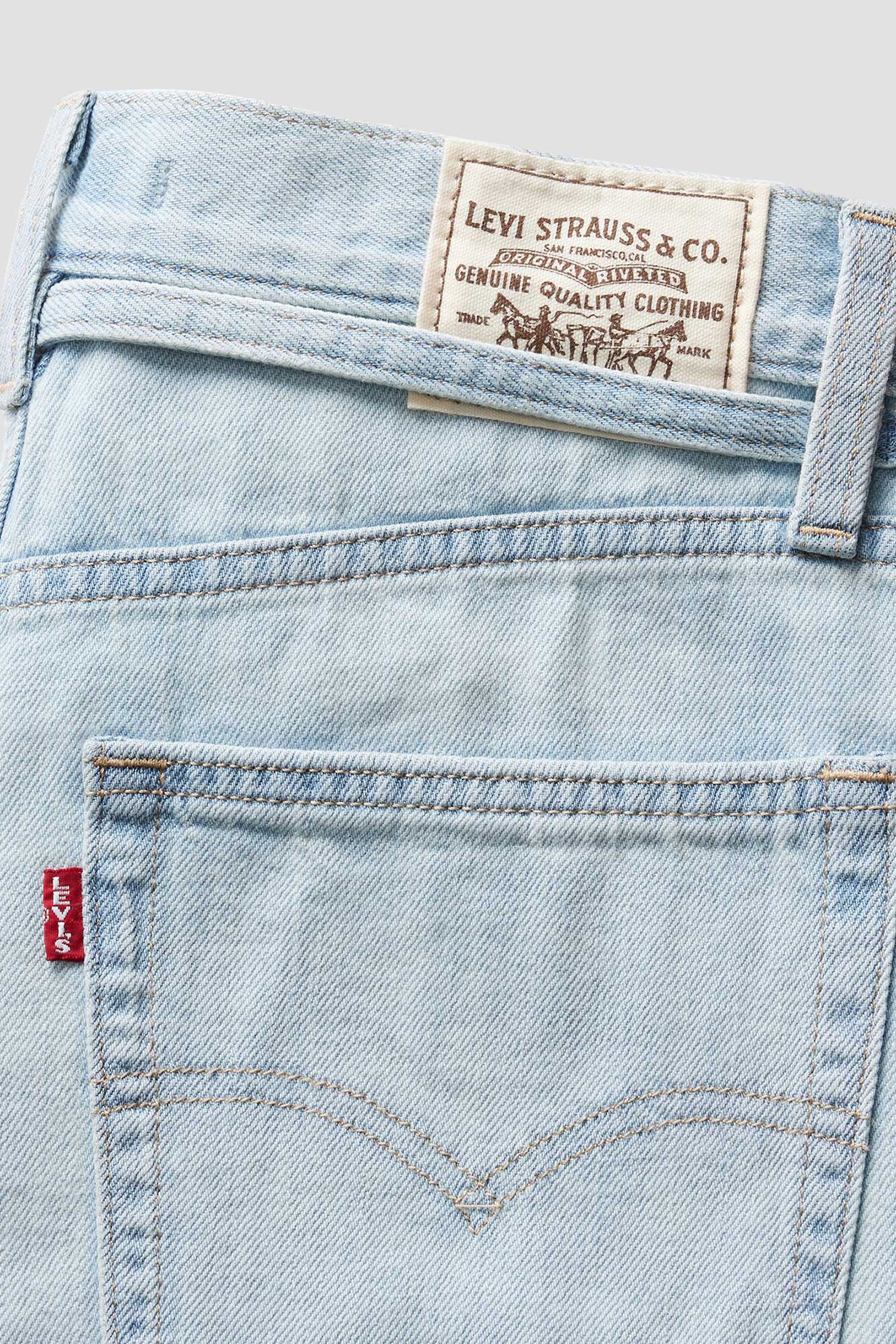 Женские голубые джинсы XL Straight 5